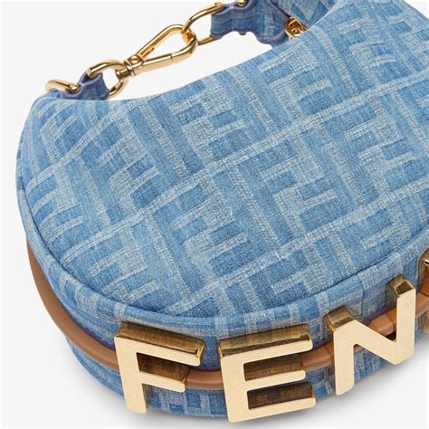 fendi mini cookie bag blue|Fendigraphy Mini .